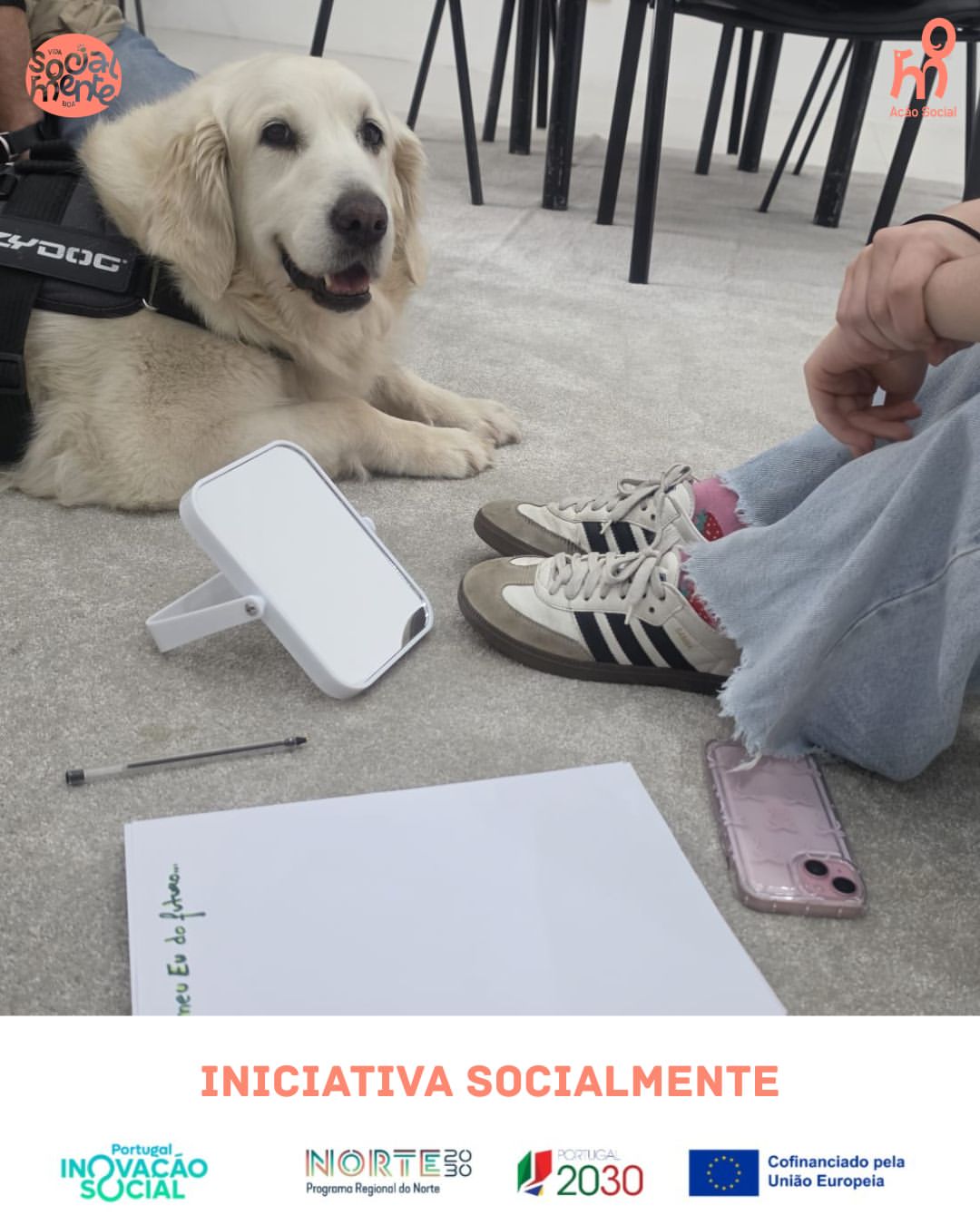 Reconhecer-se para se valorizar.Nesta sessão do SocialMente, trabalhamos a autoestima com uma jo (1)