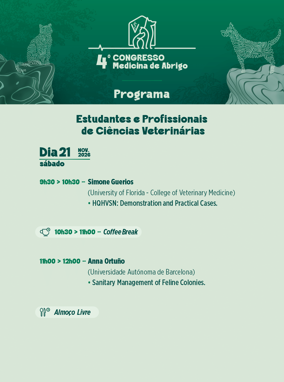 Programa CV dia 21